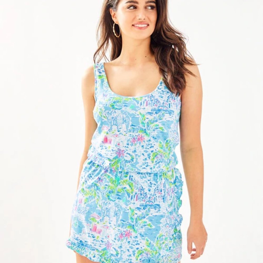 Lilly Pulitzer Analee Romper NWT XXS